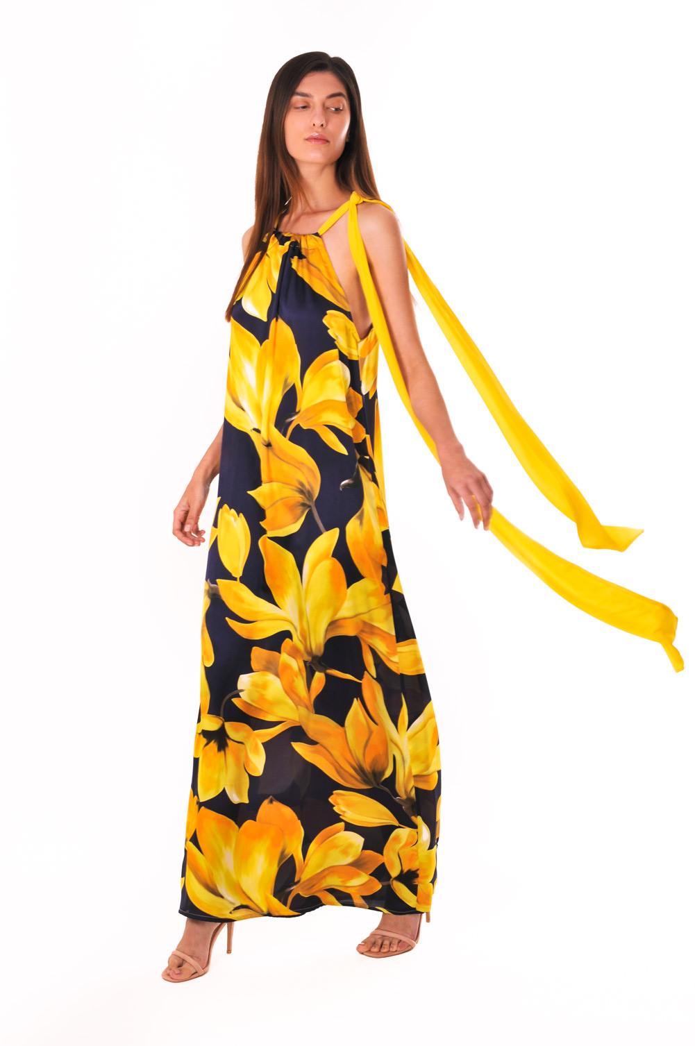 yellow ribbon dresses
